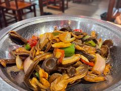 干锅鹿茸菌-陈记菜馆·非遗淮扬菜(东关街教场店)