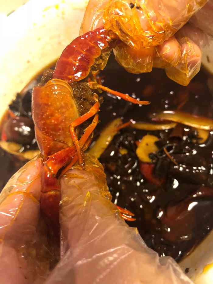 辣椒特别黑,不新鲜,龙虾有的都坏了,一股臭味.