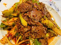 黄瓜板筋-青松馆韩国料理(香港中路佳世客店)