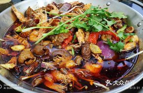 Shrimp and Intestine Stir-fry