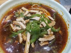 青椒肉丝干子面-晓马鸭店(新芜路店)