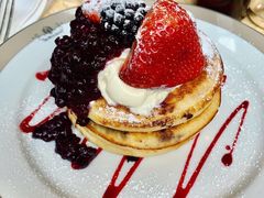 pancakes berries-The Wolseley
