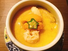 海胆蒸蛋配日式高汤-璞御·海鲜·雪花牛肉局(宾水西道店)