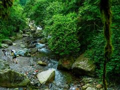 -西岭雪山大飞水景区