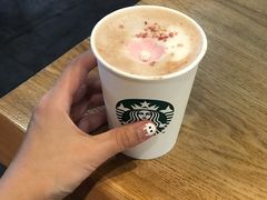 桃花如意茶拿铁-星巴克(天津滨海国际机场1店)