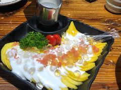 芒果椰奶沙拉-小川洋风料理(街道口店)
