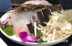 Sashimi Sea Bass Hot Pot