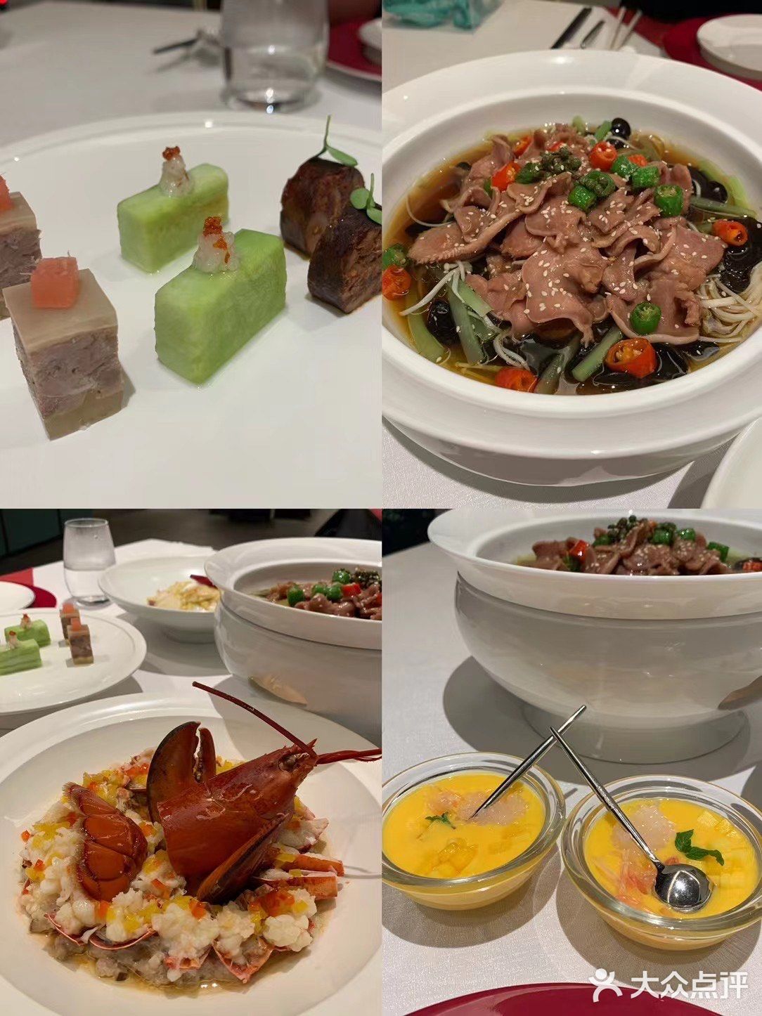 云宴·雲中奢宴 餐厅在57层，视线绝佳，环境也超美