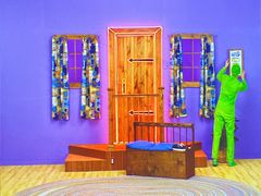 -Nathalie Djurberg与Hans Berg“牛皮纸包裹的月亮”-Prada荣宅当季展览