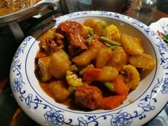 -东来菜馆•手抓海鲜家常菜•海鲜锅贴(鸽子窝店)