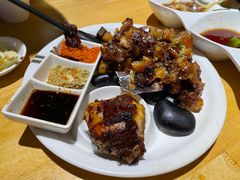 石头烤牛窝骨-蒙料·手把肉(望京店)