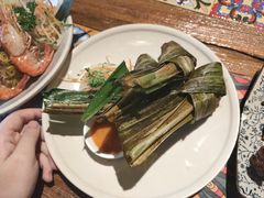 香兰叶包鸡-萨芭蒂高空花园餐酒吧