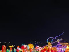-欢乐海岸椰林沙滩-2025湾区超级灯会