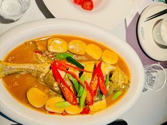 黄鱼烧年糕-野蔓果·山野菜(西湖景区·龙井茶田店)
