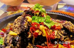 Korean Iron Plate Blood Sausage