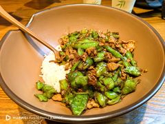 青椒炒肉盖码饭-德天顺盖码饭(人民西路店)