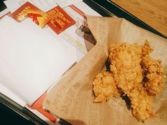 金沙咸蛋黄香辣鸡翅-肯德基(茂业店)