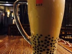 招牌珍珠奶茶-春水堂人文茶馆(松烟文创店)