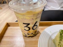 -36抹茶·千层与鲜果茶(欢乐海岸店)