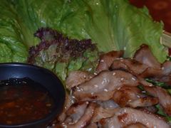 泰芒滑炒猪颈肉-暹罗湾东南亚餐厅