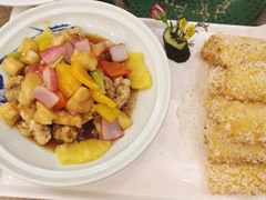 生炒骨.黄金卷-广州酒家(文昌总店)