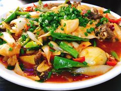 胡羊焖饼-许记驴肉黄面胡杨焖饼