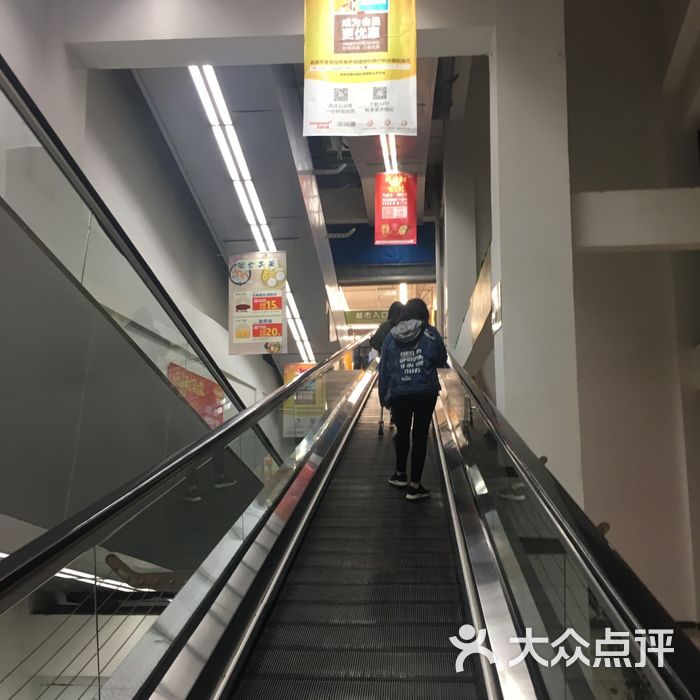 华润万家超市扶梯图片