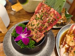 -明洞阿姨·韩式酱蟹烤肉·创意料理(三元桥店)