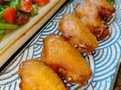 咸蛋黄酱香鸡翼-上楼私房菜(院士路店)