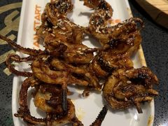 烤鱿鱼须-探鱼·鲜青椒爽麻烤鱼(领展购物广场店)