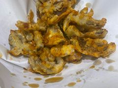 椒盐蘑菇-海富荣·锅贴·陕菜家常菜(阳光城店)