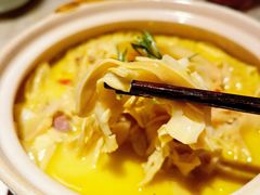 自制腌菜煨笋-枚青·临安酒肆(腾飞大厦店)