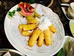 炸打糕-猪啊牛呀羊啊铜盘烤肉(正大广场店)