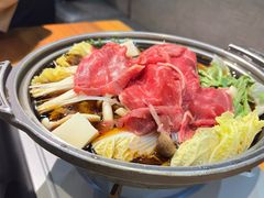 牛肉寿喜锅-九井澤精致料理(金茂店)