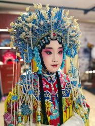 -胭脂猫京剧摄影