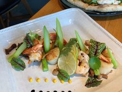 煎帆立贝和大虾-The Diner X餐厅(青岛万象城店)