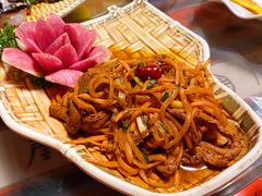 酸萝卜炒牦牛肉-吉祥圣雪藏餐