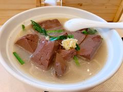 沙姜韭菜猪红-渔村盛宴(航空新城店)