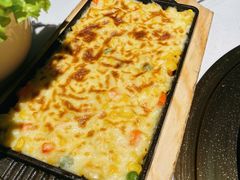 烤芝士玉米-韩时烤肉(枫蓝店)