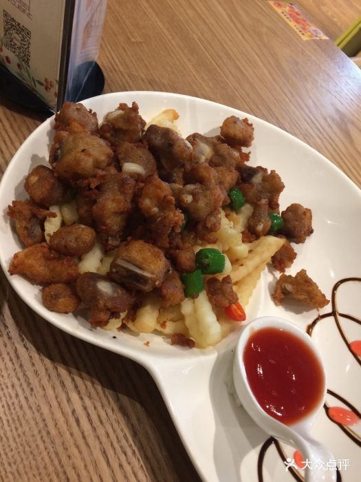 薯条蒜香骨