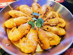 富二代咸蛋黄虾-钳真多钓虾馆·小龙虾海鲜烧烤(九六广场店)