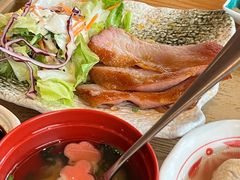 碳烤松板肉定食-味太助·银饭食堂(中华城店)