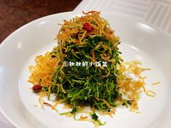 巧拌豆苗-四季民福烤鸭店(王府井灯市口店)