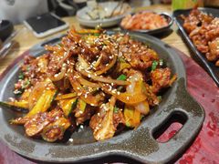 火辣月牙骨加紫菜饭团-吴草鸡爪오초닭발韩食堂(融恒盈嘉中心店)