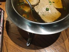 老母鸡汤煨孜然豆腐-阿罗新疆菜(人民广场店)