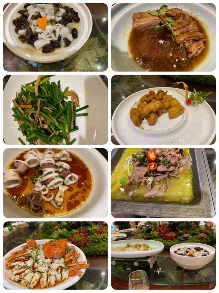 深海渔港(长阳路店)-"午市聚餐,点心还可以龙头烤的外皮太厚了.