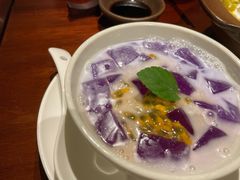 青柠百香果冰粉-七色云蔬食(喜邻里店)