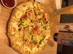 海鲜至尊卷心芝士披萨-必胜客(新辰里酒仙桥店)