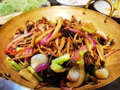干煸茶树菇-穿越·兴化早茶·兴化味(英武路店)