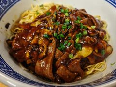 蛤蜊猪肝葱油拌面-沪西老弄堂面馆(定西路店)